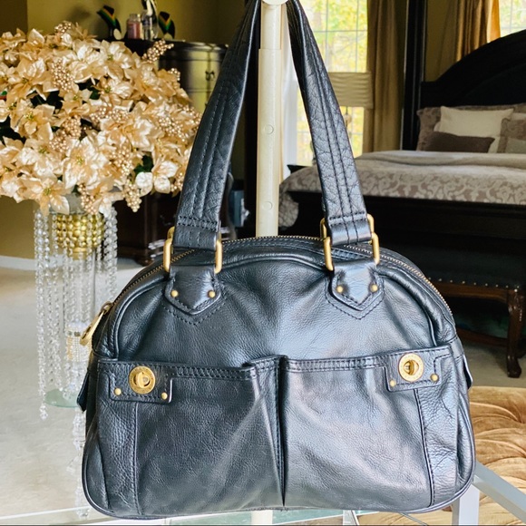 Marc Jacobs Leather Logo Bag - Picture 2 of 8